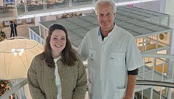 Anne Saris en Prof. Michel Reijnen 